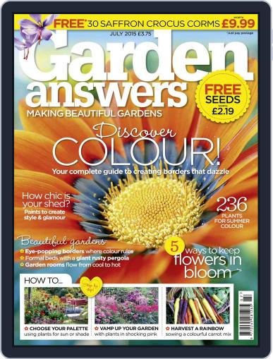 Garden Answers July 1st, 2015 Digital Back Issue Cover