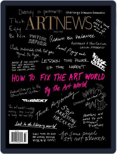 ARTnews December 1st, 2016 Digital Back Issue Cover