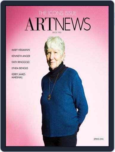 ARTnews February 23rd, 2016 Digital Back Issue Cover