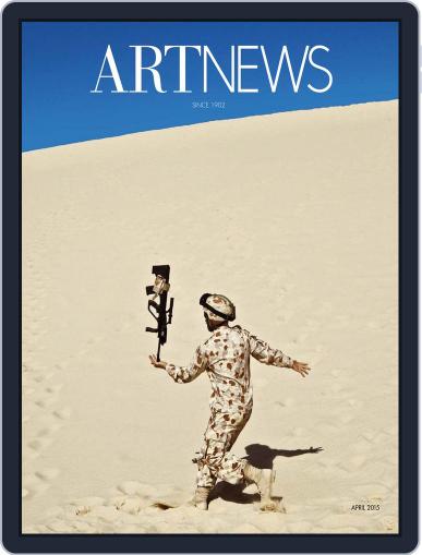 ARTnews April 1st, 2015 Digital Back Issue Cover