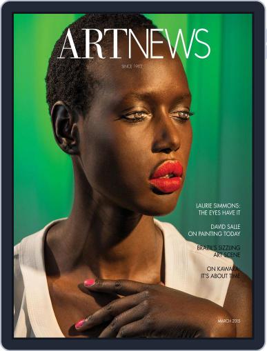 ARTnews March 1st, 2015 Digital Back Issue Cover