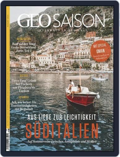 GEO Saison August 1st, 2021 Digital Back Issue Cover