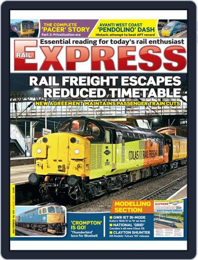 Rail Express August 1st, 2021 Digital Back Issue Cover