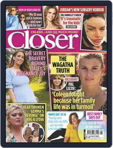 Closer July 17th, 2021 Digital Back Issue Cover