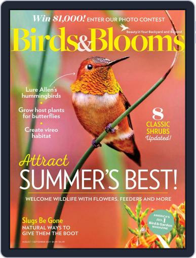 Birds & Blooms August 1st, 2021 Digital Back Issue Cover