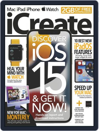 iCreate July 1st, 2021 Digital Back Issue Cover