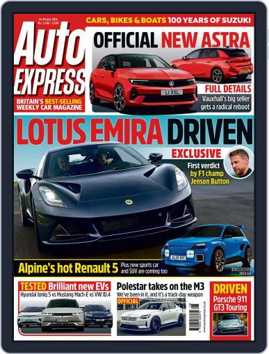 Auto Express July 14th, 2021 Digital Back Issue Cover
