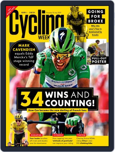 Cycling Weekly July 15th, 2021 Digital Back Issue Cover