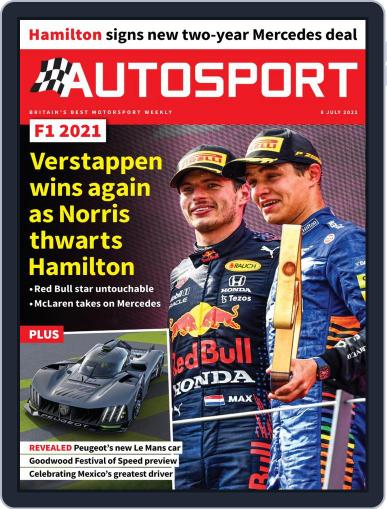 Autosport July 8th, 2021 Digital Back Issue Cover
