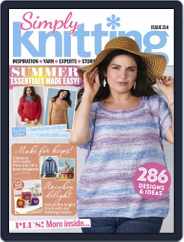 Simply Knitting (Digital) Subscription                    September 1st, 2021 Issue