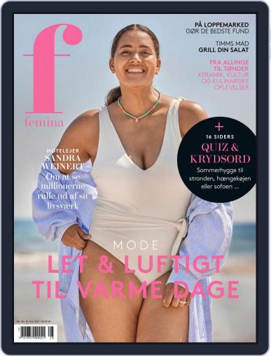 femina Denmark July 15th, 2021 Digital Back Issue Cover