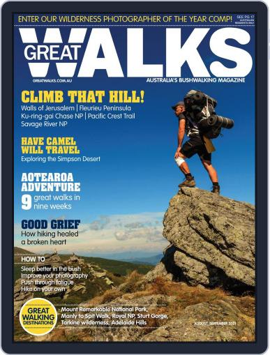 Great Walks August 1st, 2021 Digital Back Issue Cover