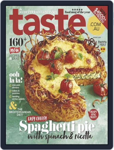 Taste.com.au August 1st, 2021 Digital Back Issue Cover