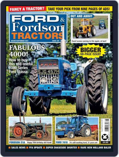 Ford and Fordson Tractors August 1st, 2021 Digital Back Issue Cover
