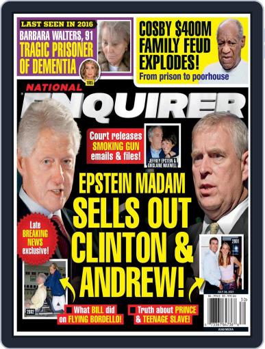 National Enquirer July 26th, 2021 Digital Back Issue Cover