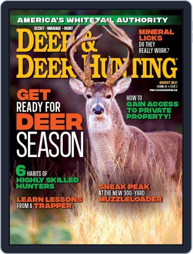 Deer & Deer Hunting (Digital) August 1st, 2021 Issue Cover