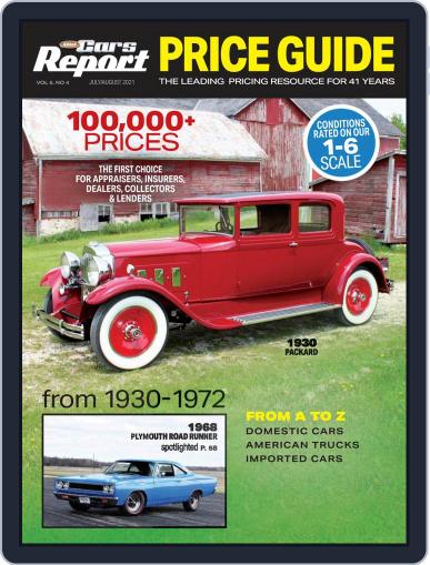 Old Cars Report Price Guide July 1st, 2021 Digital Back Issue Cover
