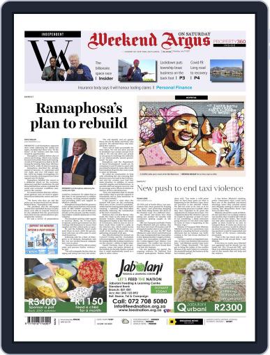 Weekend Argus Saturday July 17th, 2021 Digital Back Issue Cover