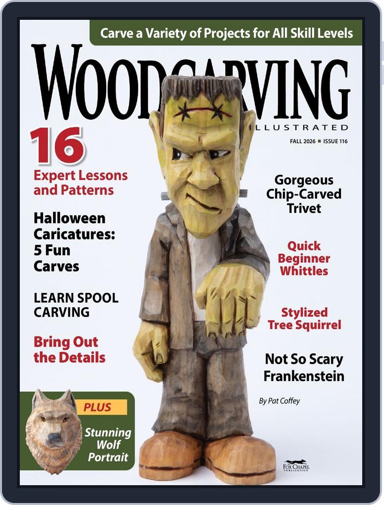 Woodcarving Illustrated (Digital)