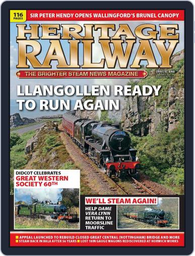 Heritage Railway July 9th, 2021 Digital Back Issue Cover