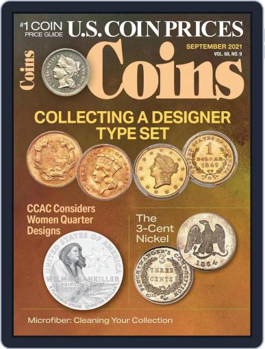 Coins September 1st, 2021 Digital Back Issue Cover