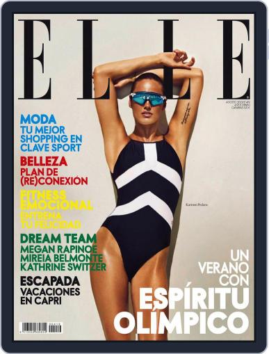 Elle España August 1st, 2021 Digital Back Issue Cover