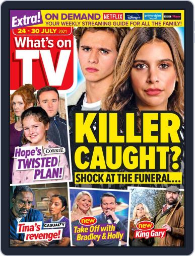 What's on TV July 24th, 2021 Digital Back Issue Cover
