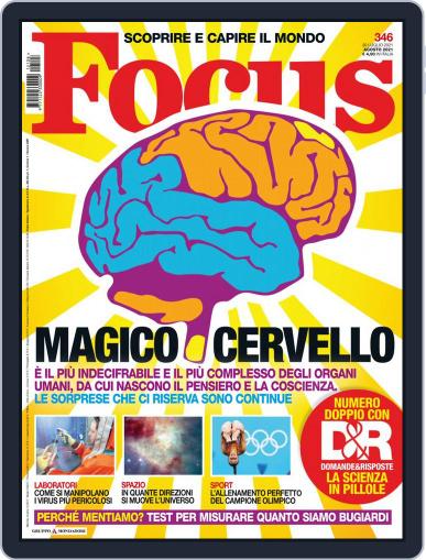 Focus Italia August 1st, 2021 Digital Back Issue Cover