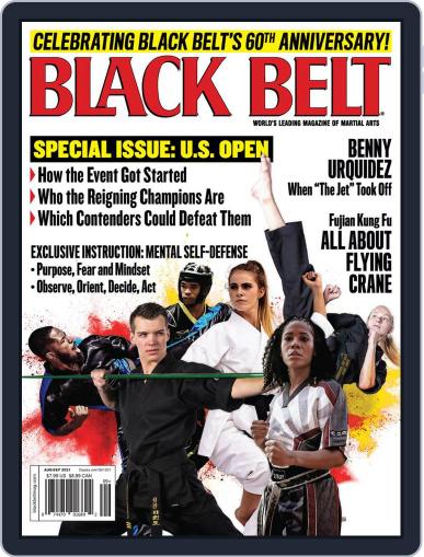 Black Belt August 1st, 2021 Digital Back Issue Cover