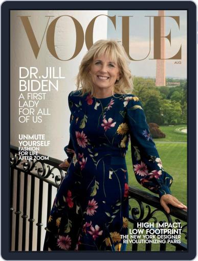 Vogue August 1st, 2021 Digital Back Issue Cover