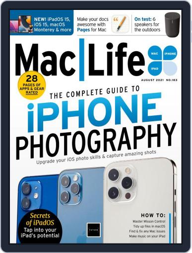 MacLife August 1st, 2021 Digital Back Issue Cover