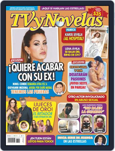 TV y Novelas México July 19th, 2021 Digital Back Issue Cover