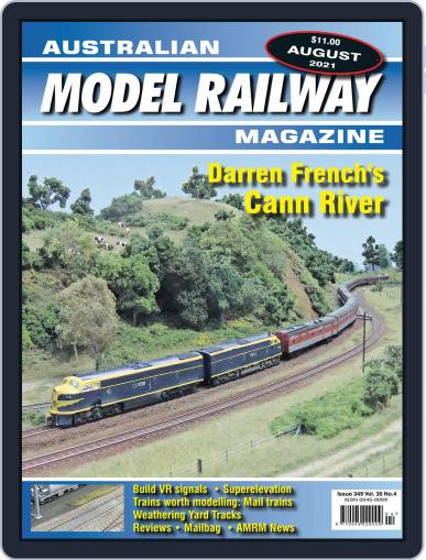 Australian Model Railway August 1st, 2021 Digital Back Issue Cover