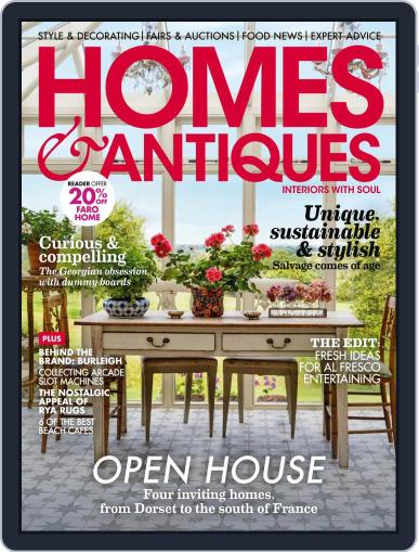 Homes & Antiques August 1st, 2021 Digital Back Issue Cover