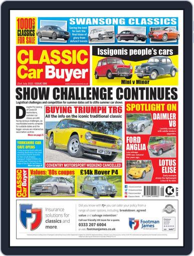 Classic Car Buyer July 21st, 2021 Digital Back Issue Cover