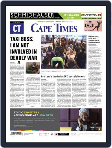Cape Times July 21st, 2021 Digital Back Issue Cover