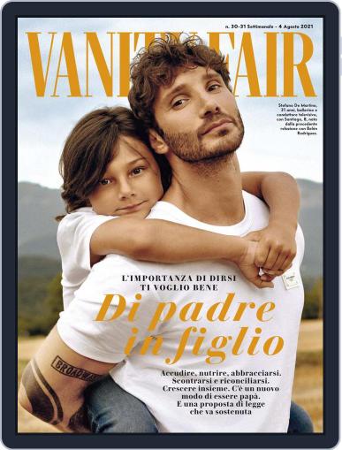 Vanity Fair Italia August 1st, 2021 Digital Back Issue Cover
