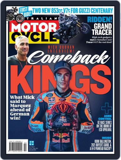 Australian Motorcycle News (Digital) July 22nd, 2021 Issue Cover