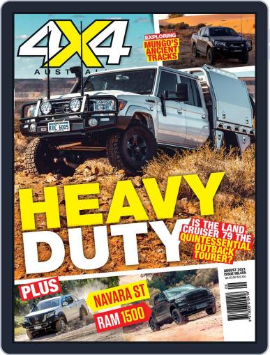 4x4 Magazine Australia August 1st, 2021 Digital Back Issue Cover