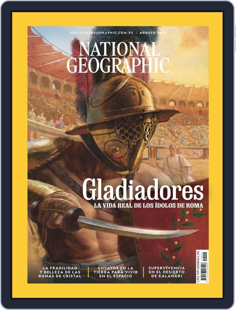 National Geographic  España (Digital) Subscription                    August 1st, 2021 Issue