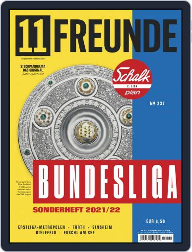 11 Freunde August 1st, 2021 Digital Back Issue Cover