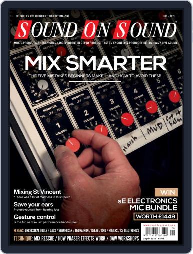 Sound On Sound UK August 1st, 2021 Digital Back Issue Cover