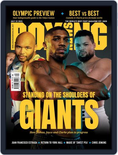 Boxing News July 22nd, 2021 Digital Back Issue Cover
