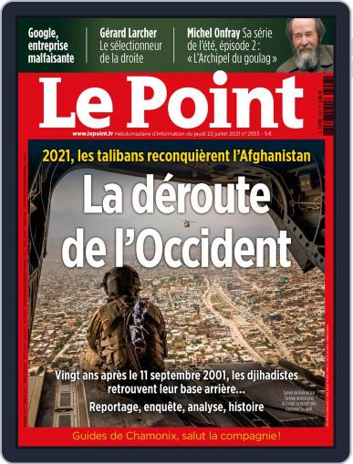 Le Point July 22nd, 2021 Digital Back Issue Cover