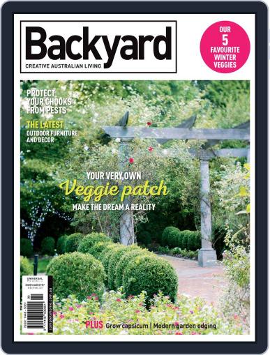 Backyard and Outdoor Living July 1st, 2021 Digital Back Issue Cover