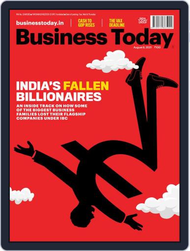 Business Today (Digital) August 8th, 2021 Issue Cover