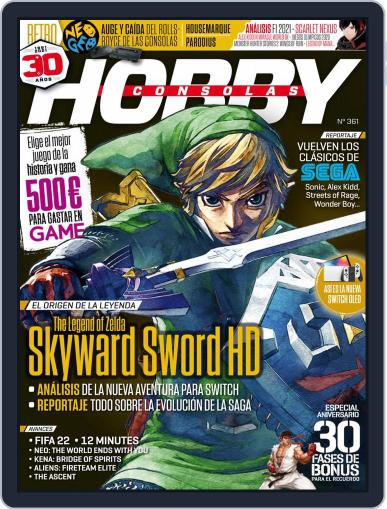 Hobby Consolas August 1st, 2021 Digital Back Issue Cover