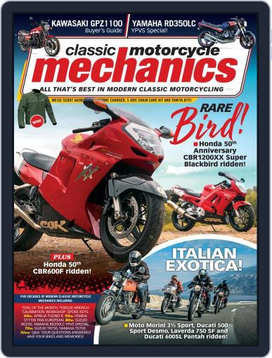 Classic Motorcycle Mechanics August 1st, 2021 Digital Back Issue Cover