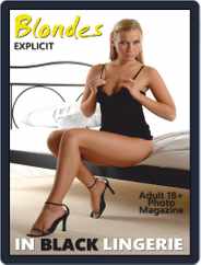 Blondes in Black Lingerie (Digital) Subscription                    July 23rd, 2021 Issue