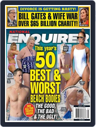 National Enquirer August 2nd, 2021 Digital Back Issue Cover